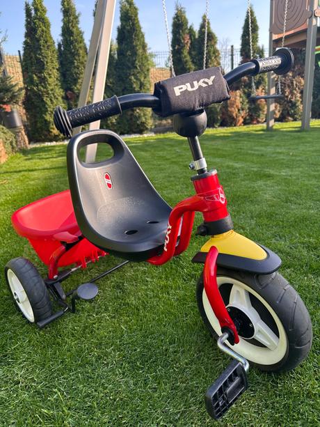 Puky detská trojkolka s vodiacou tyčou, puky