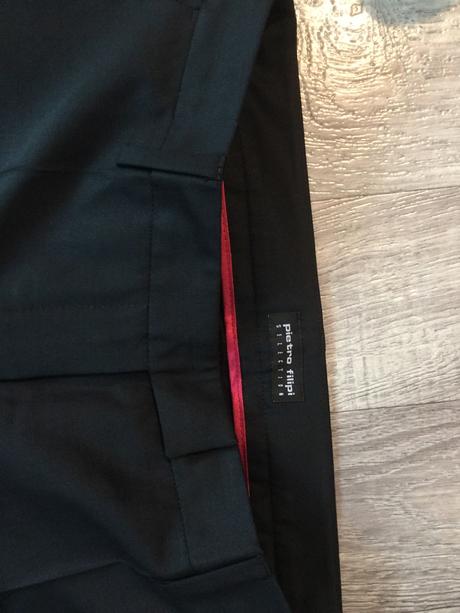 Pietro filipi čierne nohavice s, pietro filipi,s