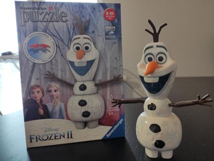 3d puzzle olaf,
