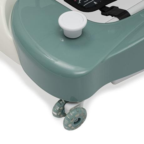 Babymix chodítko s hojdačkou so silkónovými kolies,