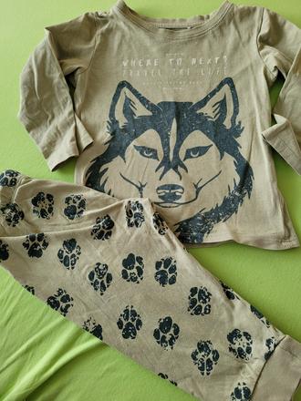 Pyžamo vlk, reserved,86