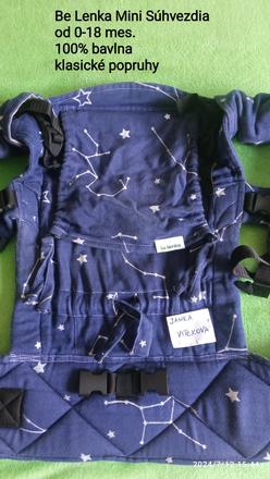 Ergonomický nosič be lenka mini, be lenka