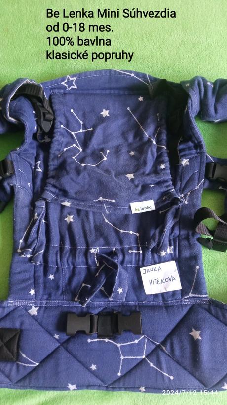 Ergonomický nosič be lenka mini, be lenka