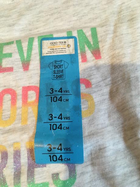 Primark nove tricko unicorn, primark,104