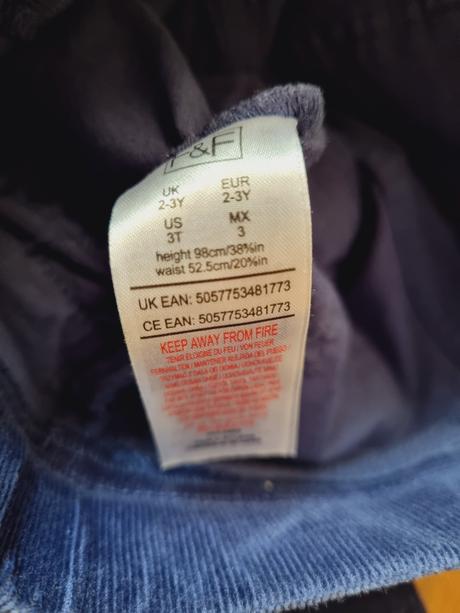 B1821 legíny, menčestrové, f&f,98