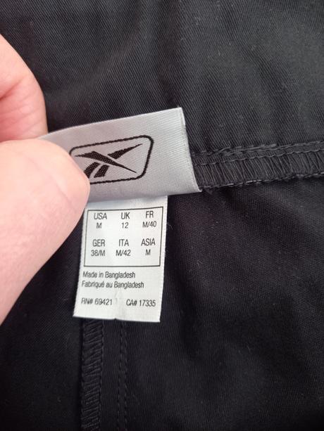 Reebok nohavice, reebok,40