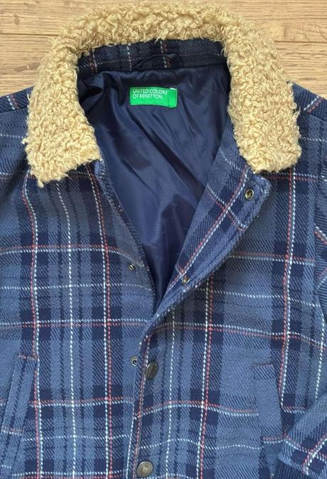 Bunda-bombera veĺ.130, 7-8r., zn.united colors of, 128