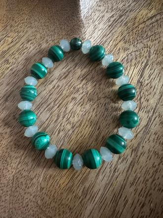 Náramok malachit, 