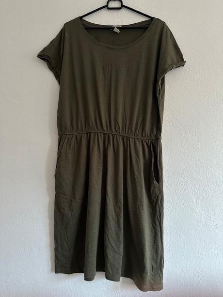 Teplakové šaty, h&m,l