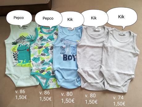 Body - bez rukávov, kik,80