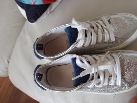 Zara strieborné tenisky, zara,37