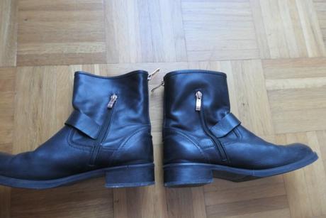 Carinii kozene clenkove cierne cizmicky 38, 38