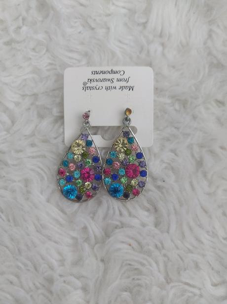 Naušnice, swarovski
