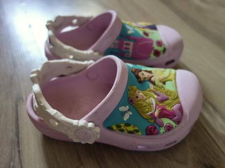 Ružové crocs princess 8/9 č. 25/26, crocs,25