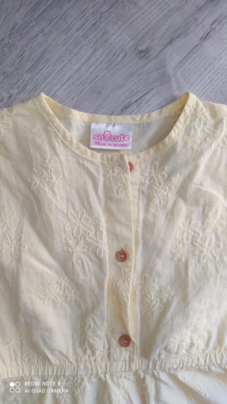 Dievčenské šaty v. 98 2x, 98