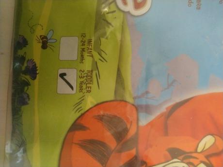 Kostým tigger winnie pooh, disney, 2-3 r, 92-104, 