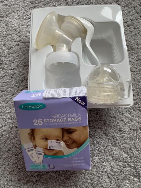 Manuálna odsávačka avent, 