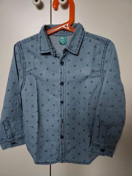 Košeľa s písmenkami, pepco,116