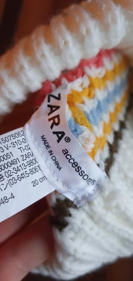 Retro zara čiapočka 86/92, zara,92