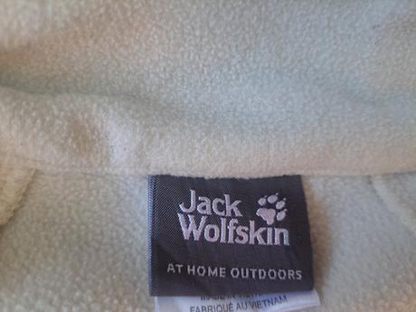 Flísová mikina m, jack wolfskin,m