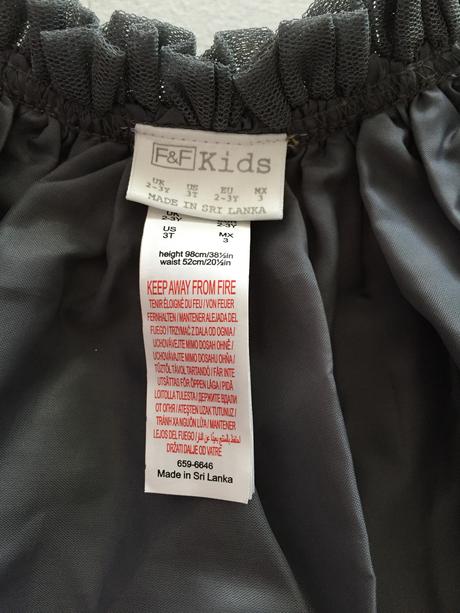 Tutu suknička, f&f,98