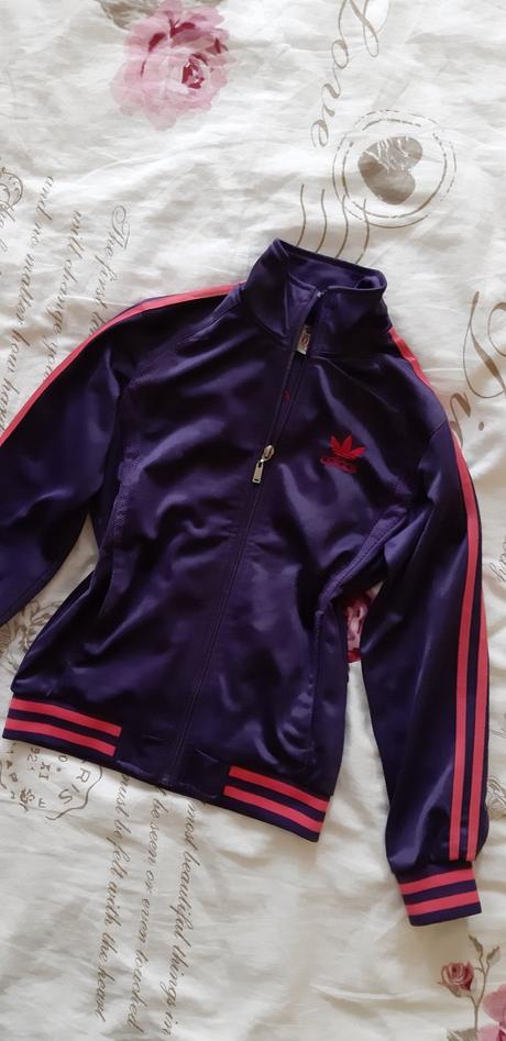 Fialová mikina adidas, adidas,152