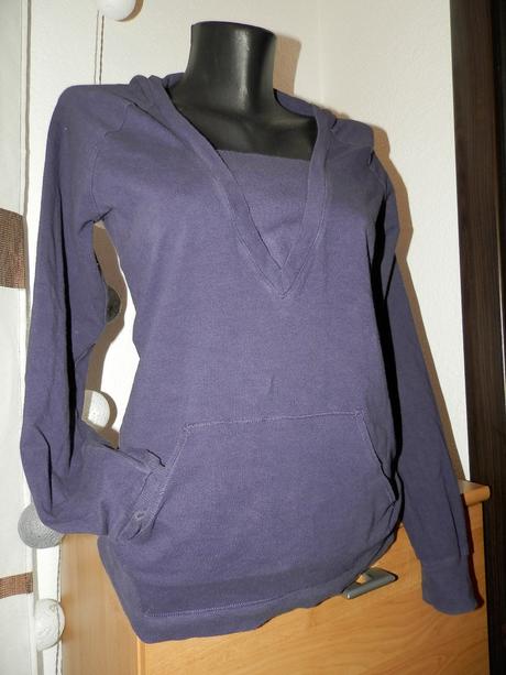 Domyos fialová mikina s kapucňou, domyos,m