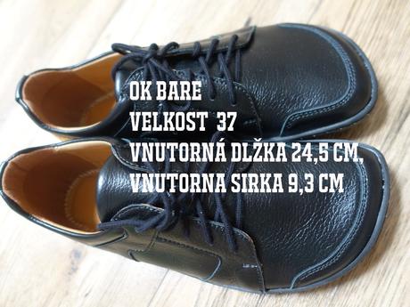 Tenisky barefoot, 37