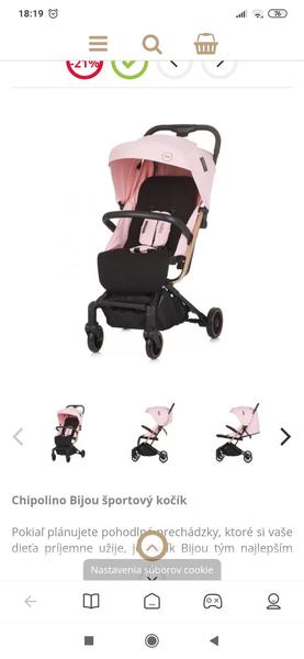 Máte skúsenosti so športovým kočíkom Chipolino Pixie?