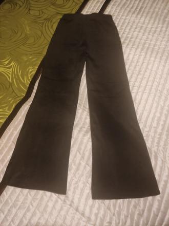 Zamatové nohavice, h&m,146