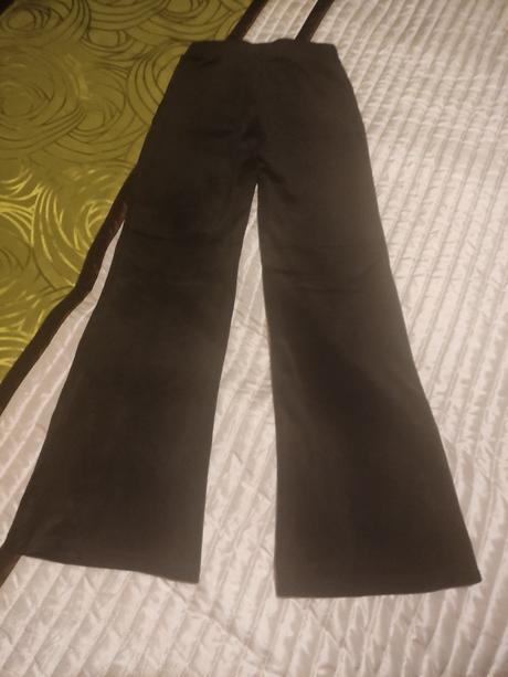 Zamatové nohavice, h&m,146