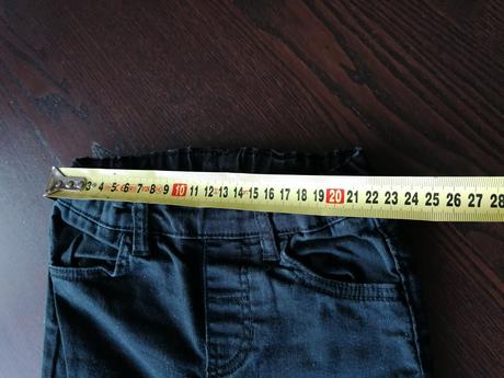 Čierne slim, h&m,92