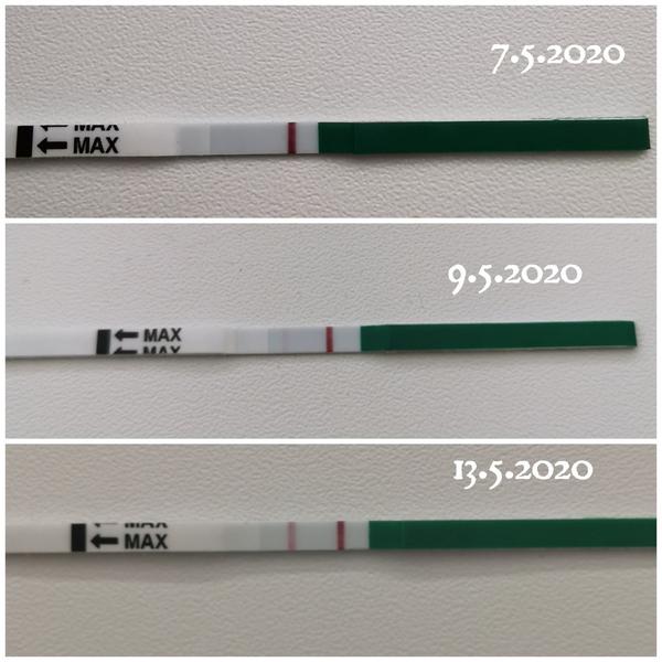 Je to v poriadku, keď čiarka na teste silnie pomalšie?