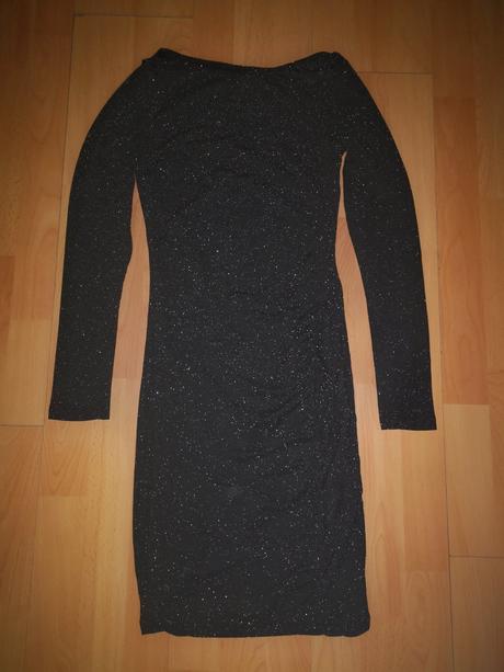 Krásne sexi trblietave minišaty, s / xs