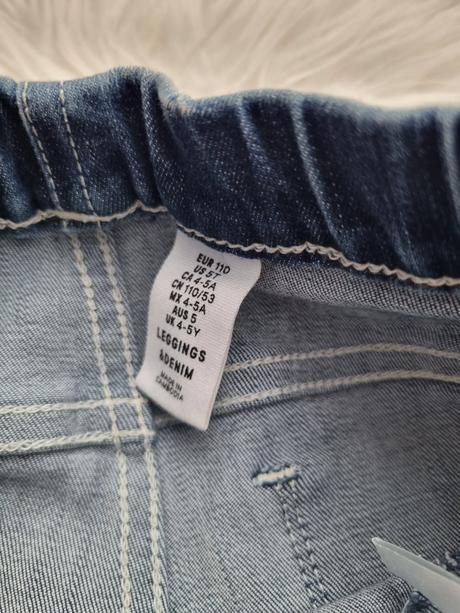 Leginy / rifle h&m 110 modre, h&m,110