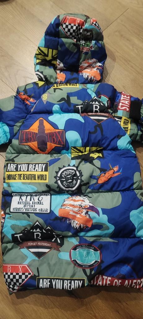 Štýlová predĺžená bunda, 128