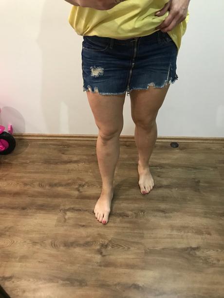 Riflova sukňa, kraťasy, new yorker,m