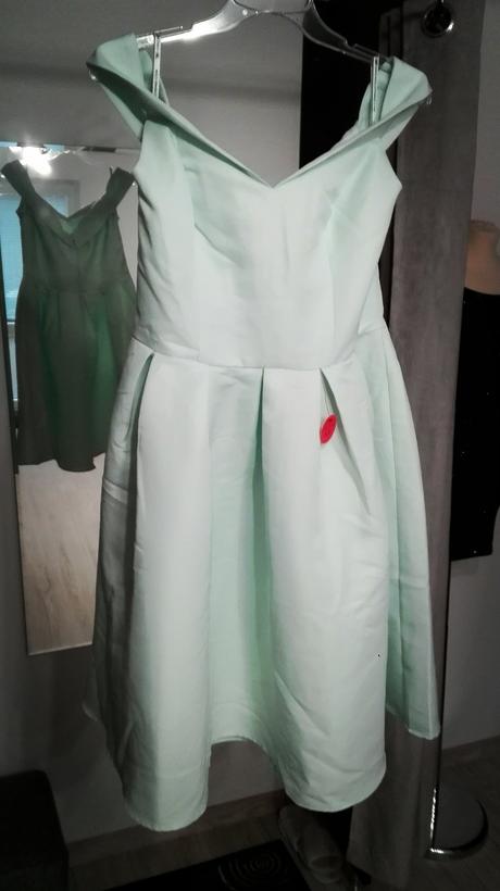 Mentolové šaty, 40 / 42 / l