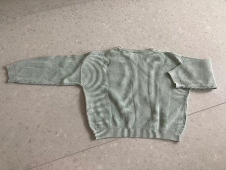 Bledozelený pulóver, zara,98