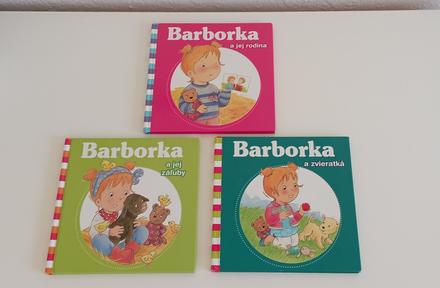 Séria kníh o škôlkarke barborke , v super stave,