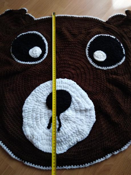 Háčkovana deka macko, 