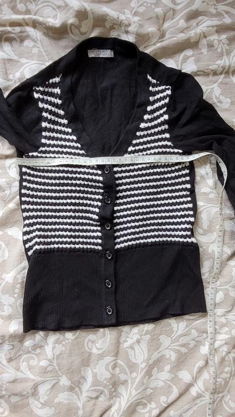 Dámsky sveter orsay ciernobiely, orsay,s