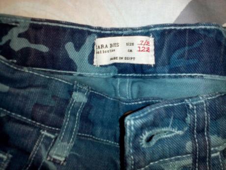 Kratke nohavice 7- 8 y, zara,122