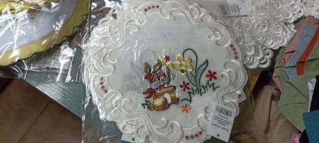 Dekoratívna déčka so zajačikom kruh,