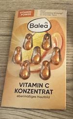 Balea pleťový koncentrát Vitamin C, 7 ks