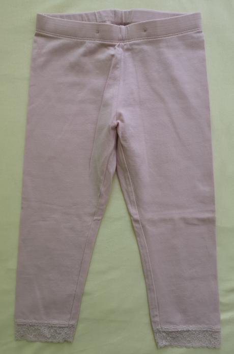 Set - tričko a 3/4-vé legíny s čipkou, lindex,122