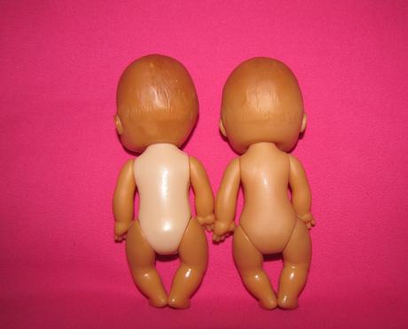 Dve retro bábiky playmates -, 