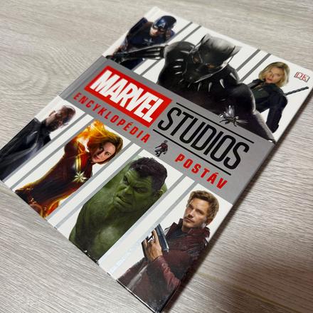 Kniha marvel studios encyklopédia postáv, 