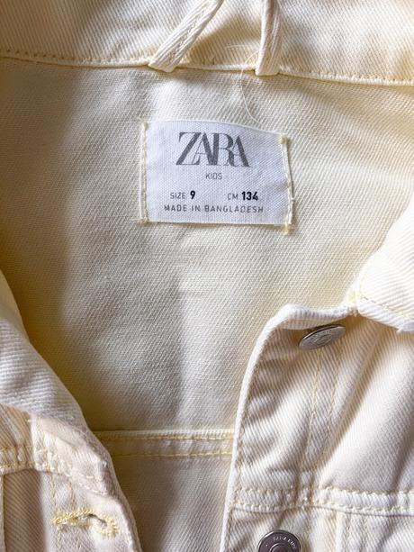 Riflová denimová bunda zara, zara,134