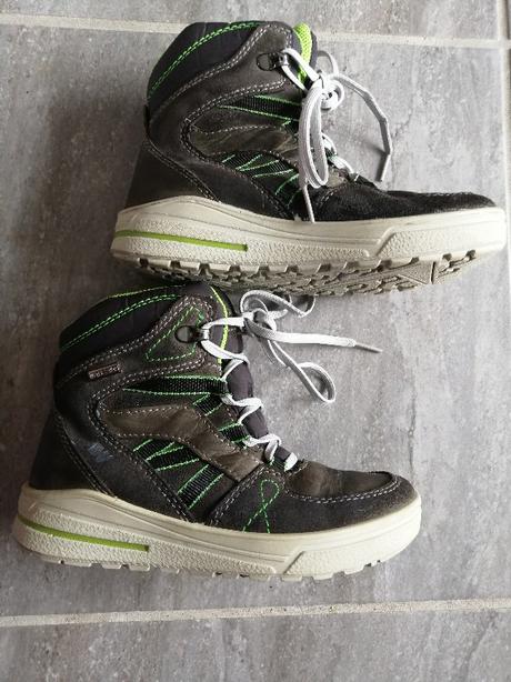 Weinbrenner sivo-zel. čižmy vodeodolné v33, 33